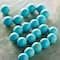 Turquoise Dyed Reconstituted Howlite Round Beads, 10mm by Bead Landing™